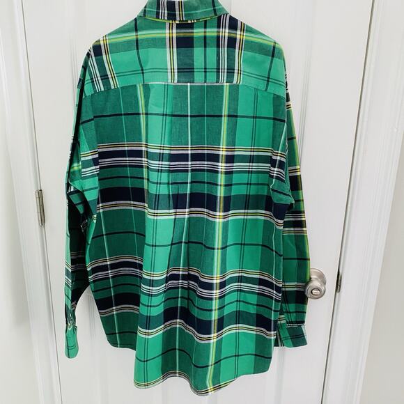 Cinch Shirt Mens XXL 2Xl Classic Plaid Button Down Long Sleeve cowboy Rodeo EUC - Picture 5 of 5